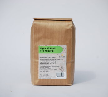 Mąka graham z płaskurki 900 g