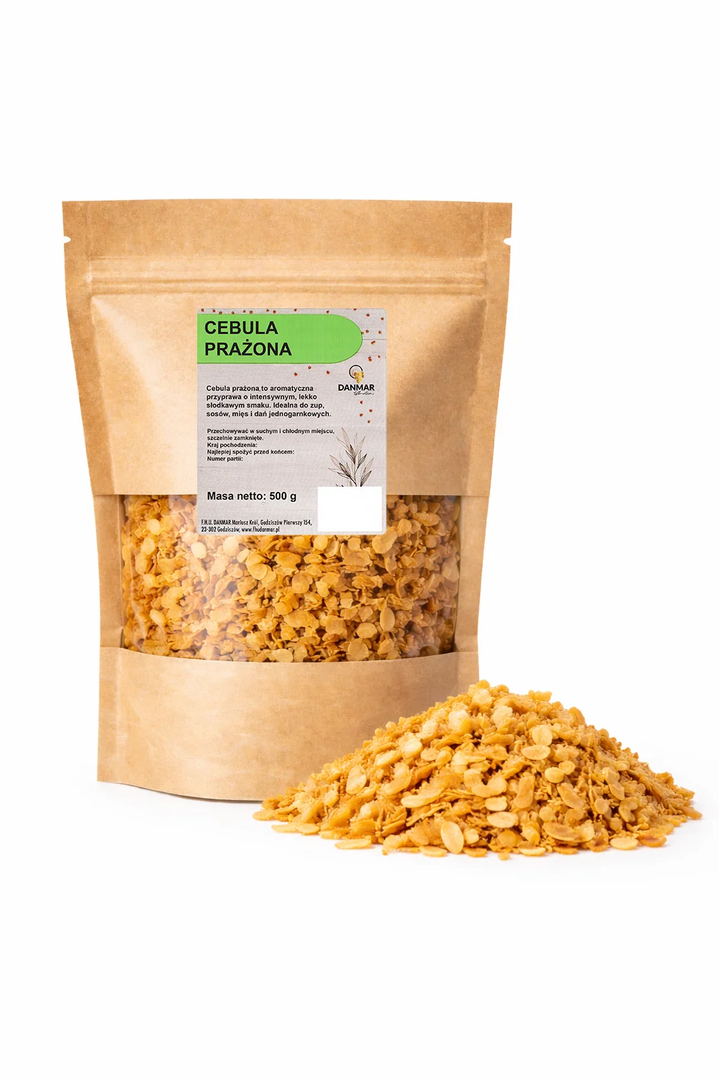 Cebula prażona naturalna przyprawa