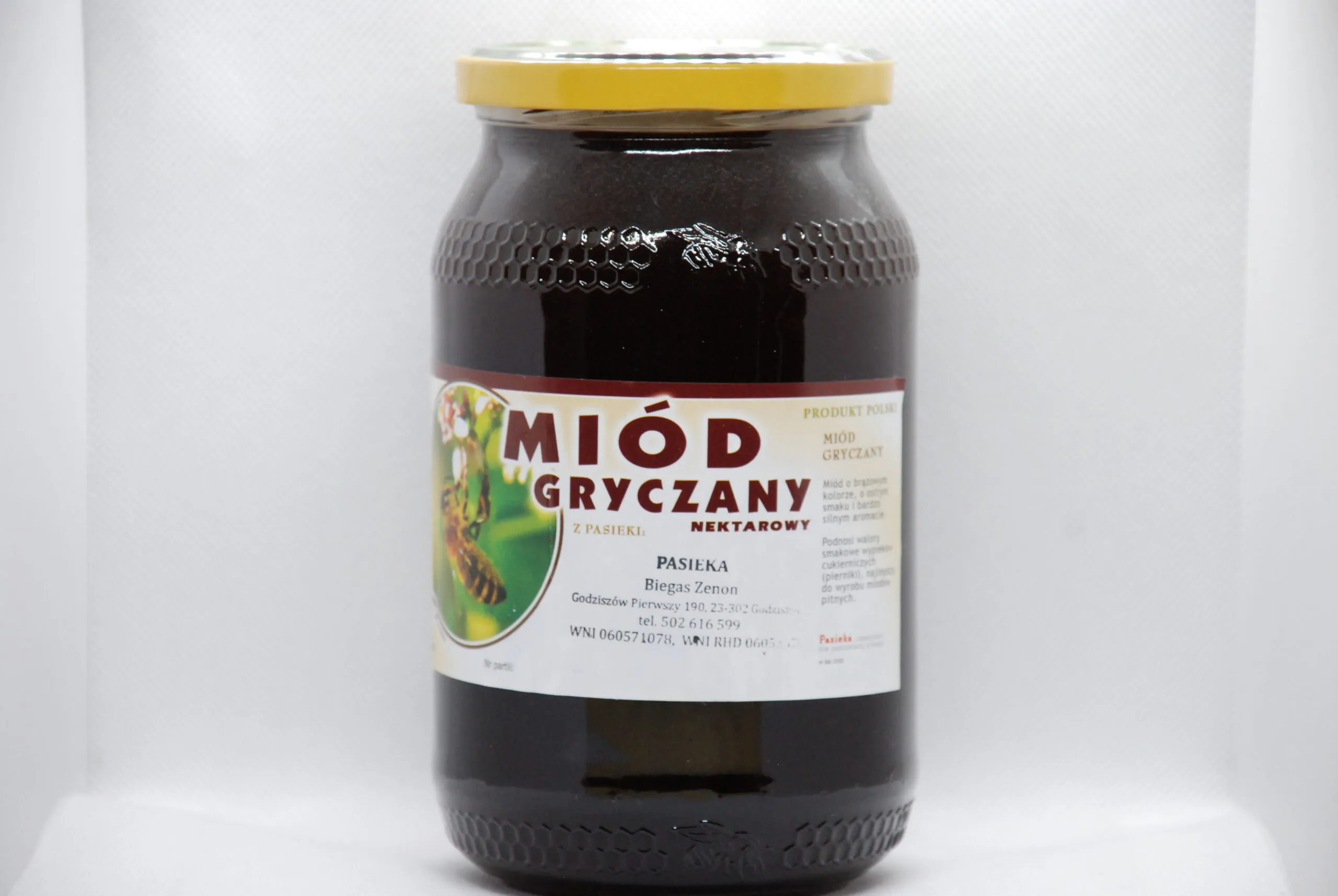 Miód gryczany naturalny polski DANMAR