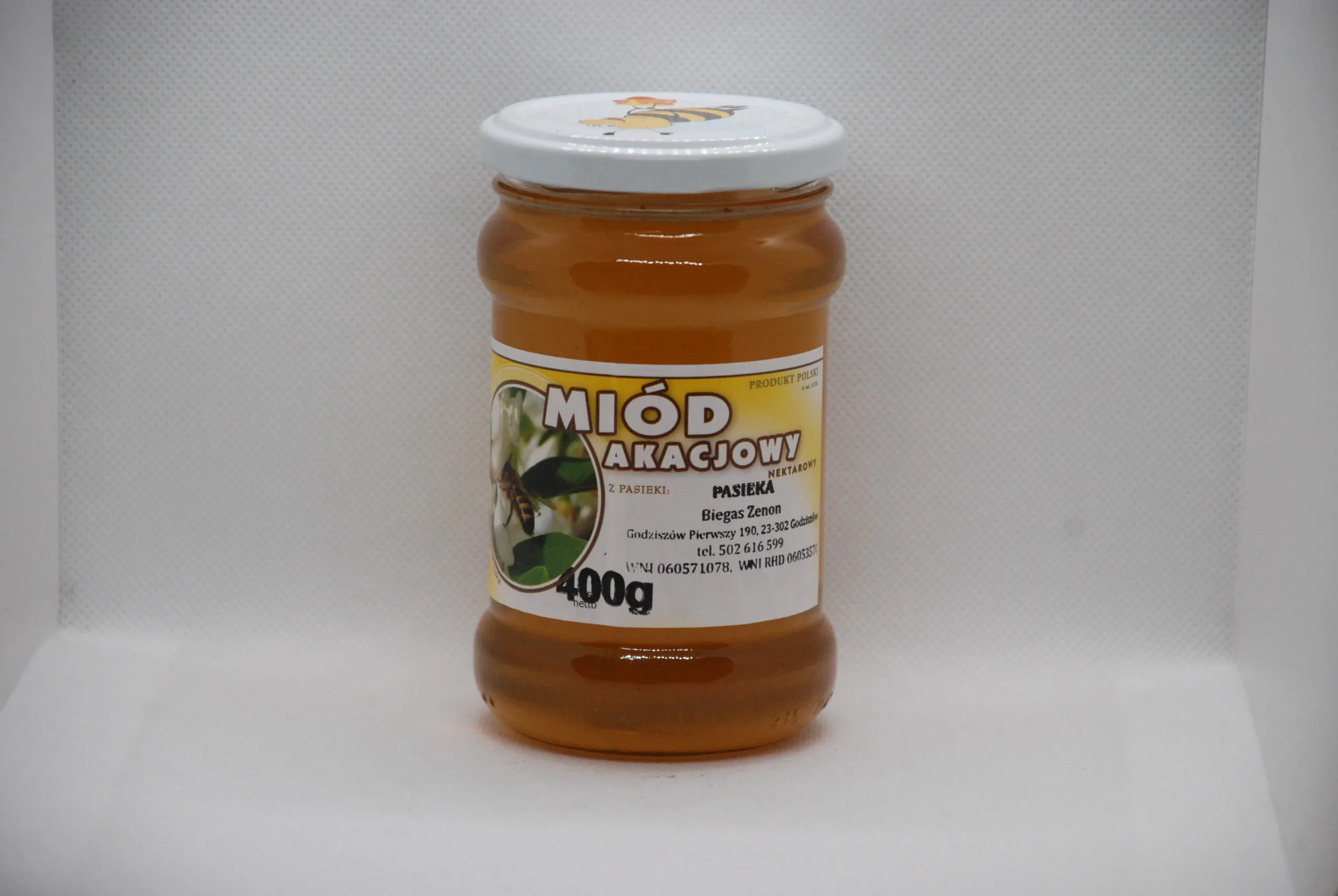 Miód akacjowy naturalny polski DANMAR